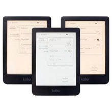 Cargar imagen en el visor de la galería, KOBO Clara HD N249 eReader pantalla táctil lector de libros electrónicos tinta frontal lector de libros electrónicos Blanco/luz cálida