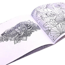 Cargar imagen en el visor de la galería, 1 Uds nuevo libro para colorear con flor de mandala de 24 páginas para niños adultos aliviar el estrés tiempo muerto Graffiti pintura libro de dibujo artístico