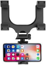 Cargar imagen en el visor de la galería, Jonerytime Universal Auto Car Rearview Mirror Mount Stand Holder Cradle for Cell Phone GPS
