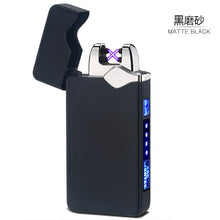 Cargar imagen en el visor de la galería, Metal Usb carga arco plasma eléctrico pulso encendedor electrónico gadgets para hombre regalo de Navidad
