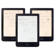 Cargar imagen en el visor de la galería, KOBO Clara HD N249 eReader pantalla táctil lector de libros electrónicos tinta frontal lector de libros electrónicos Blanco/luz cálida
