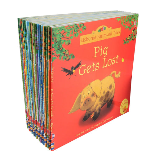 20 unids/set 15x15cm Usborne Farmyard libros de fotos para niños bebé historia famosa cuentos en inglés serie de niños libro granja historia