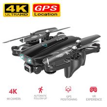 Cargar imagen en el visor de la galería, S167 GPS Drone con cámara 5G RC Quadcopter Drones HD 4K WIFI FPV plegable-punto de vuelo fotos Video Dron helicóptero juguete

