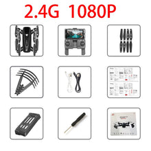 Cargar imagen en el visor de la galería, S167 GPS Drone con cámara 5G RC Quadcopter Drones HD 4K WIFI FPV plegable-punto de vuelo fotos Video Dron helicóptero juguete
