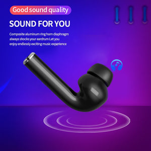 Auriculares estéreo M19 TWS Auriculares inalámbricos con Bluetooth V5.0 con funcionamiento táctil para Huawei iPhone Xiaomi Samsung