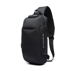 OZUKO 2019 nueva multifunción bolso para hombres Anti-robo hombro bolsas Messenger hombre impermeable corta viaje bolsa de pecho paquete