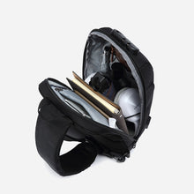 Cargar imagen en el visor de la galería, OZUKO 2019 nueva multifunción bolso para hombres Anti-robo hombro bolsas Messenger hombre impermeable corta viaje bolsa de pecho paquete

