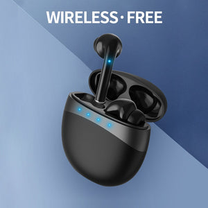 Auriculares estéreo M19 TWS Auriculares inalámbricos con Bluetooth V5.0 con funcionamiento táctil para Huawei iPhone Xiaomi Samsung