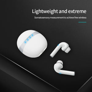 Auriculares estéreo M19 TWS Auriculares inalámbricos con Bluetooth V5.0 con funcionamiento táctil para Huawei iPhone Xiaomi Samsung