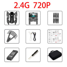 Cargar imagen en el visor de la galería, S167 GPS Drone con cámara 5G RC Quadcopter Drones HD 4K WIFI FPV plegable-punto de vuelo fotos Video Dron helicóptero juguete
