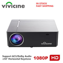 Cargar imagen en el visor de la galería, Vivicine M20 más 1080p opción Android 9,0 de 1920x1080 completa del teatro casero LED HD Video proyector Beamer apoyo AC3
