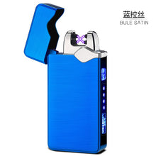 Cargar imagen en el visor de la galería, Metal Usb carga arco plasma eléctrico pulso encendedor electrónico gadgets para hombre regalo de Navidad
